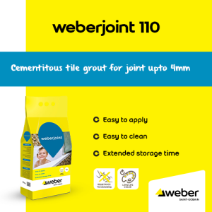 Weber Jasmin White grout