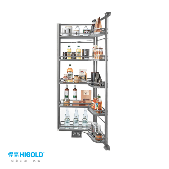 Swivel Pull-Out Basket