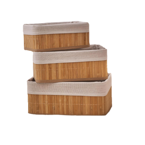 Bamboo Basket Set