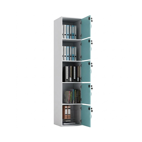Addison Blue Wooden Locker - Image 2