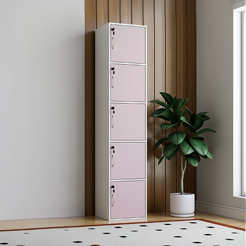 Addison Pink Wooden Locker - Image 3