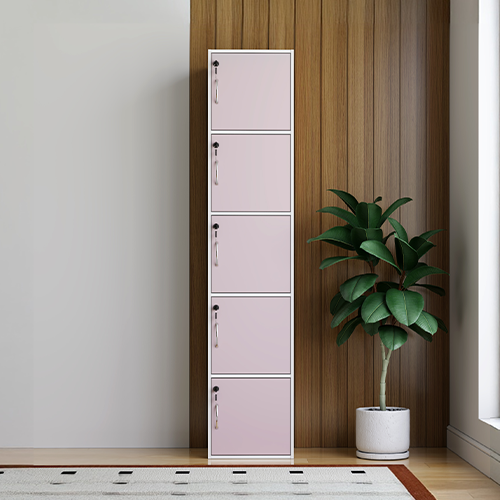 Addison Pink Wooden Locker - Image 4