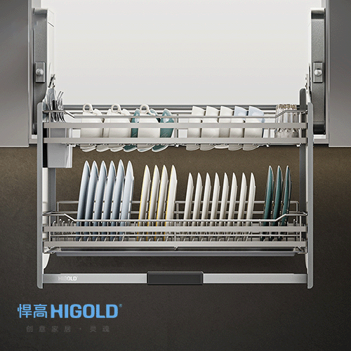Dish & Bowl Lift Basket - Image 3