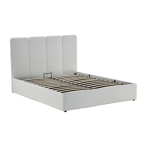 Bariton White Queen Bed