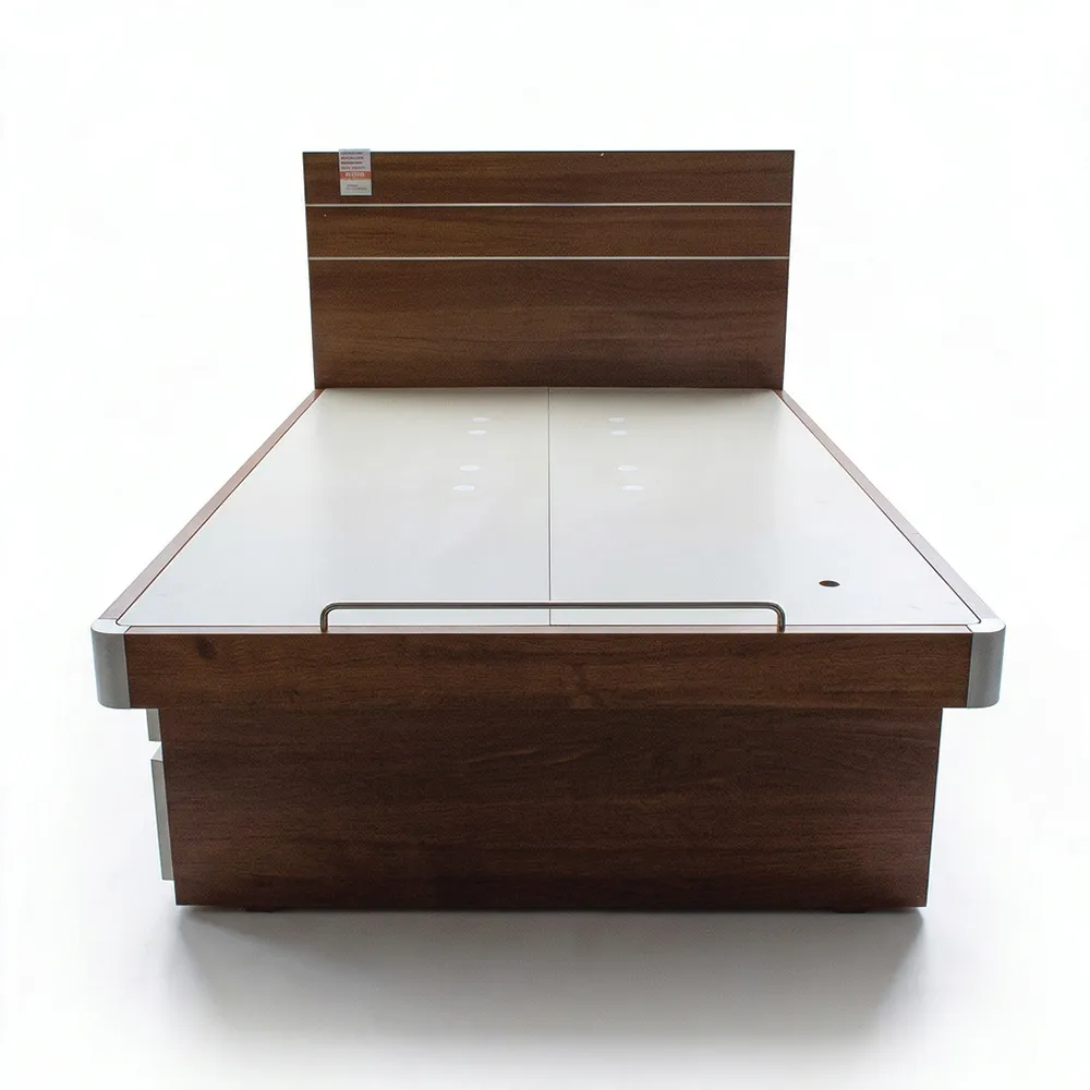 Sereno American Walnut Storage 4FT Bed - Image 3